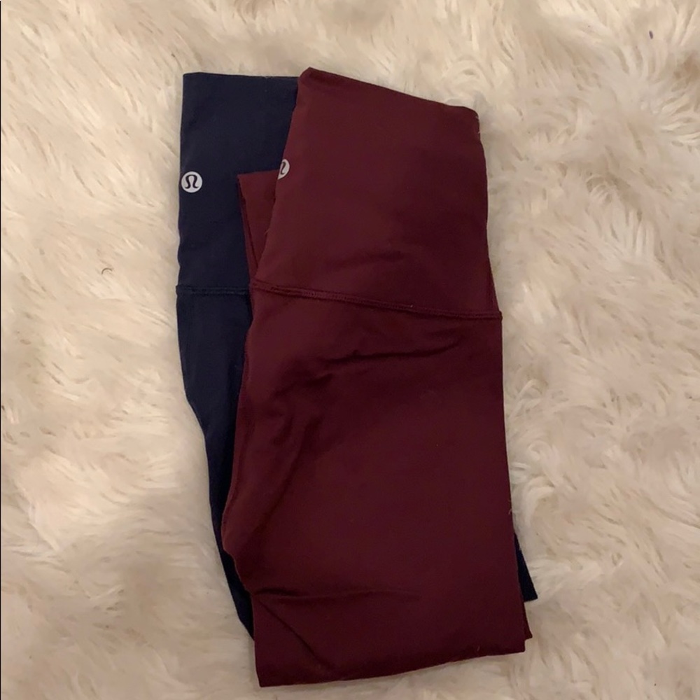Lululemon Wunder Under - full length luon